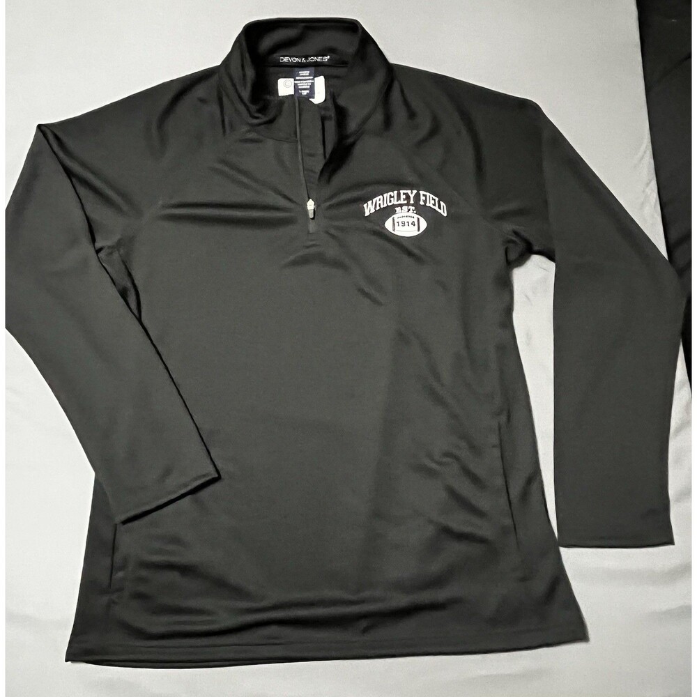 Cubs Wrigley Field 1914 Football 1/4 Zip Women’s Size Large
